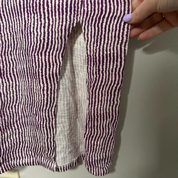 Nation LTD Pink Striped Midi Dress - Picture 6 of 9